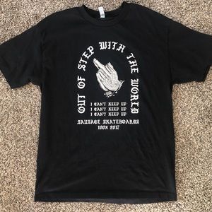 Out of step tee